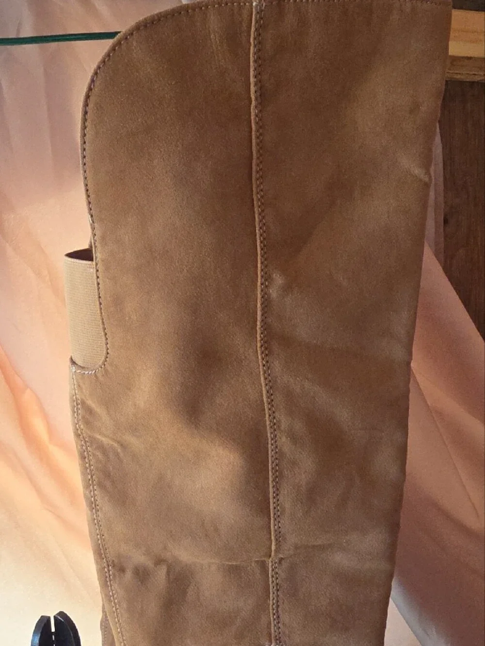Target Brand Women's Tan Knee-High Block Heel Boots Sz 11